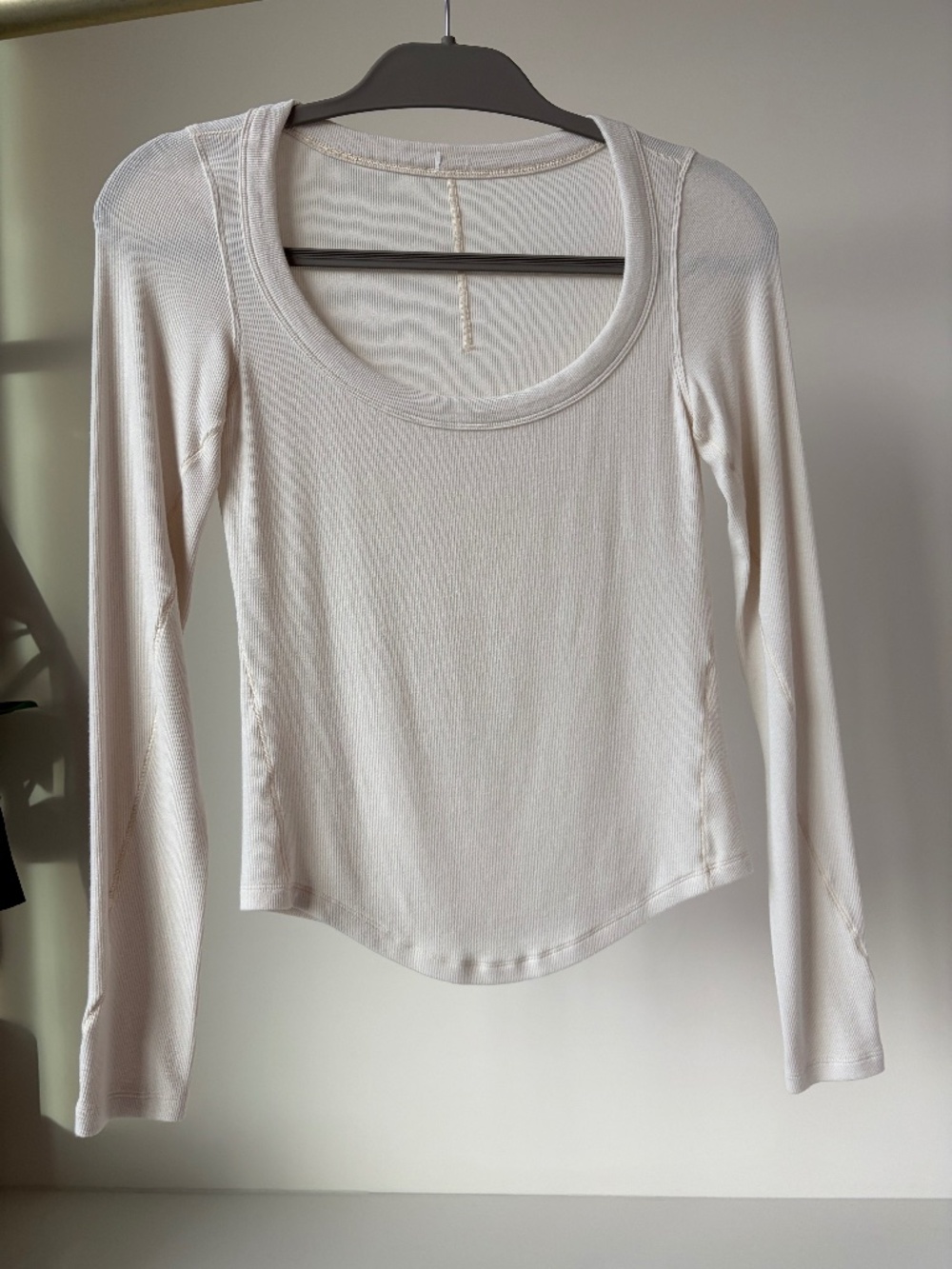 Long Sleeve Scoop Neck Tee